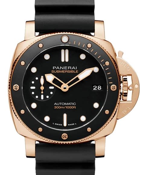 panerai submersible goldtech 42mm.